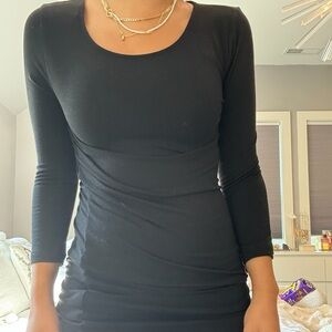 black body con dress